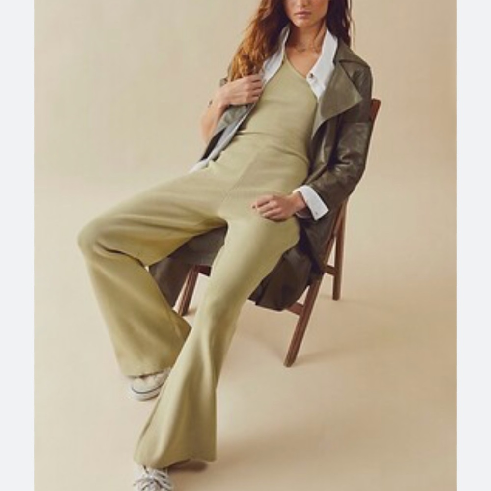 Free People Waverly Knit Jumpsuit